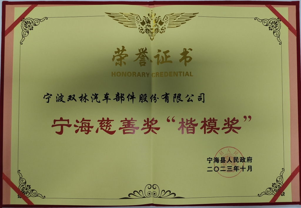 乐玩荣获首批宁海慈悲奖“表率奖”
